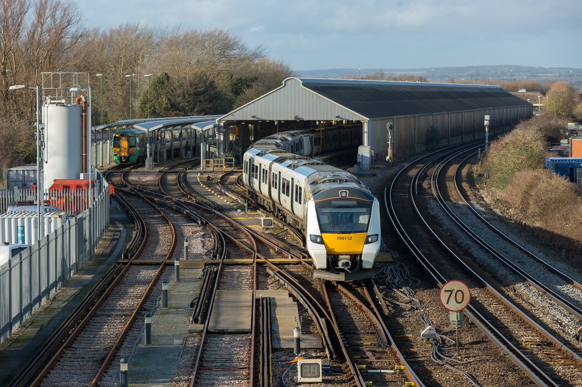 traindrivermark's tweet photo. Went for a hunt yesterday for 313201. It was unfortunately boxed in on platform 4 #littlehampton. Did manage this off the shed though. @TLRailUK https://t.co/meA7A3ugsj