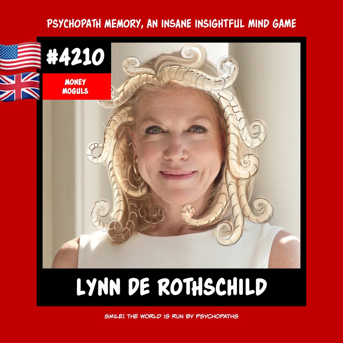 witterraverik's tweet photo. @LdeRothschild @genebsperling @realDonaldTrump relax Lynn, play a game with some friends ... it will make you forget that horrible man. #psychopathmemory https://t.co/e7c6sL7phv