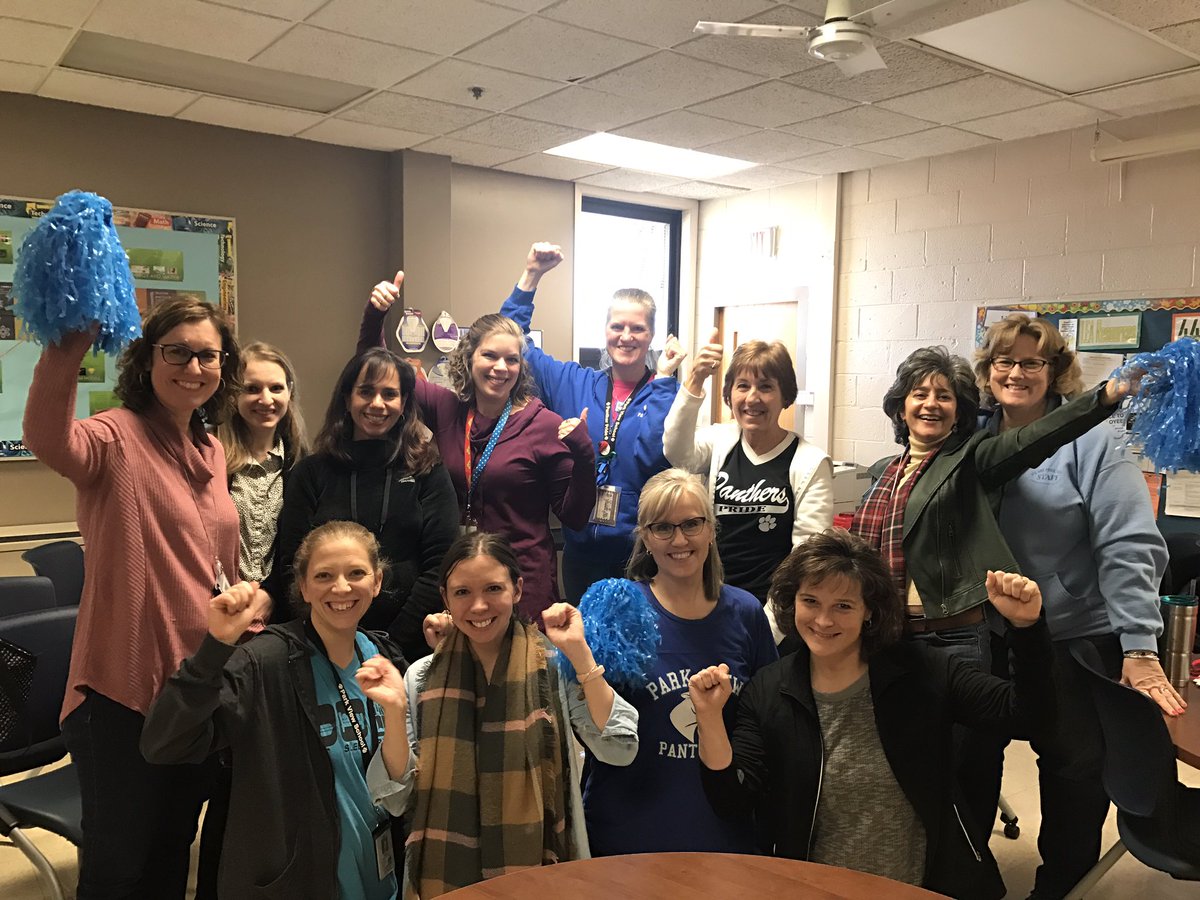 PV_Panthers's tweet photo. Park View Staff would like to congratulate Butterfield Staff on being nominated for the Blue Ribbon!! CONGRATULATIONS!!  #pvpanthers #weare44 https://t.co/O0y0fqYWsL
