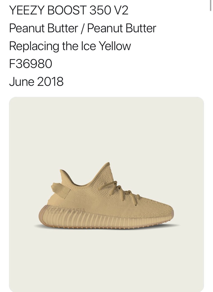 peanut butter yeezys
