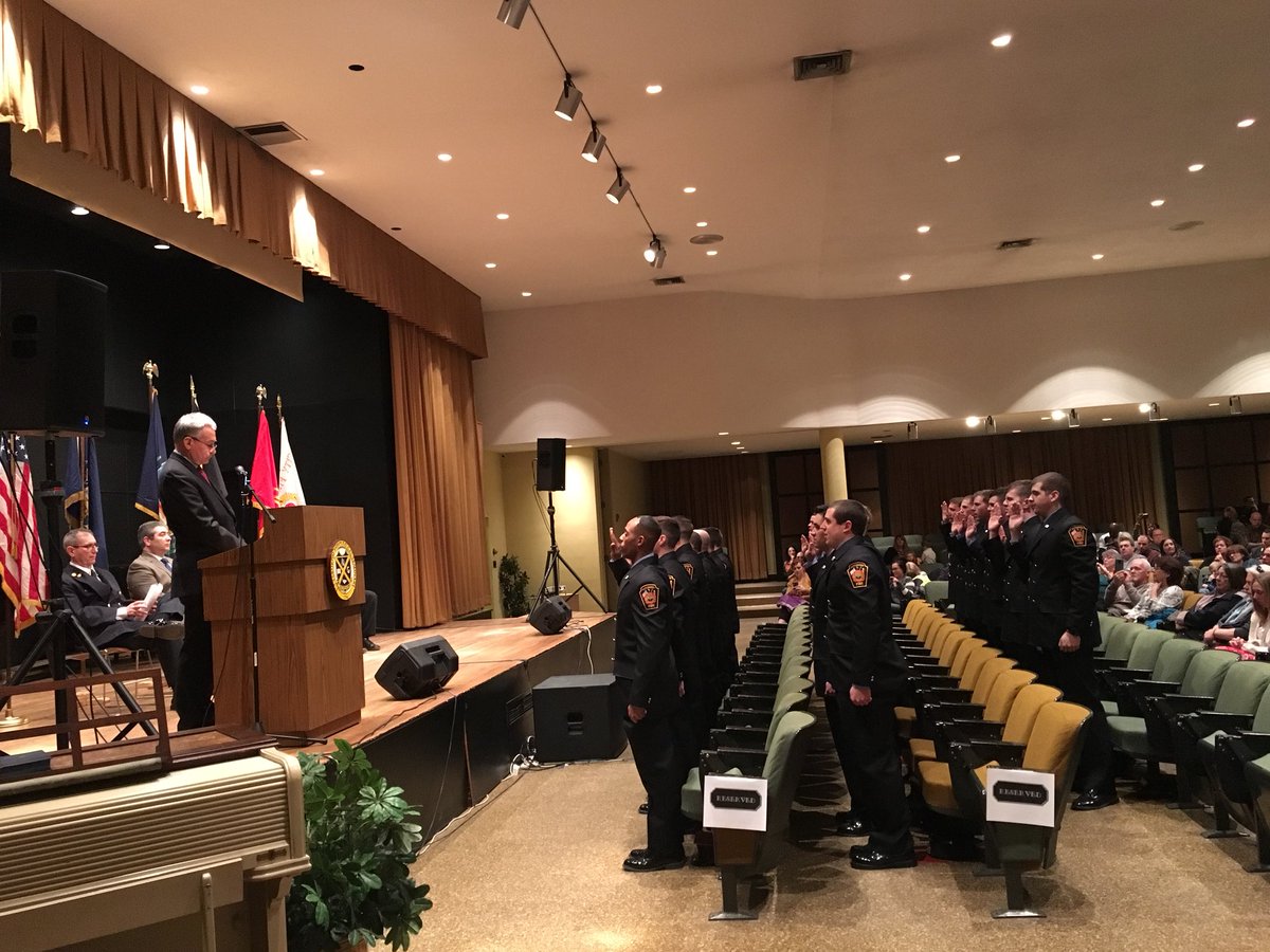 PghFireFighters's tweet photo. Don’t call these firefighters recruits anymore. As of today they’re fully trained and graduated FIREFIGHTERS! 👨🏻‍🚒🚒 @PghPublicSafety https://t.co/pDrb6ZIP4T