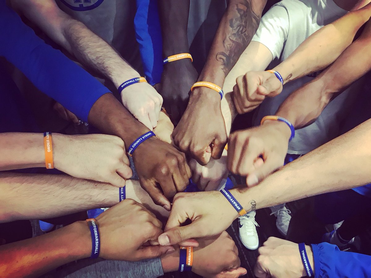 CoachCalArk's tweet image. Thinking about everyone in Marshall County. You’re on all of our minds here. #PrayForMarshall #MarshallStrong