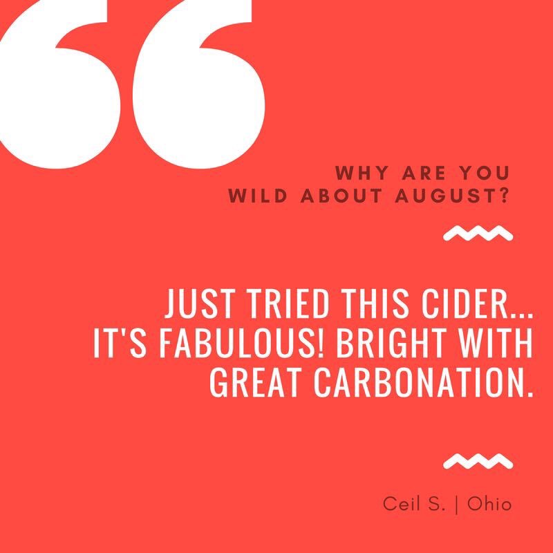 Well goodness, Ceil..
We think you're fabulous too.
*BLUSHING*
#HardCider #CiderLovers #Cider