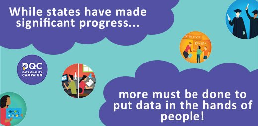 EdDataCampaign's tweet photo. People can't use data they can't find! States can do more to communicate meaningful info to the public. #TimeToAct17 https://t.co/0VtH66Sy7X https://t.co/VEtCyb1EJE