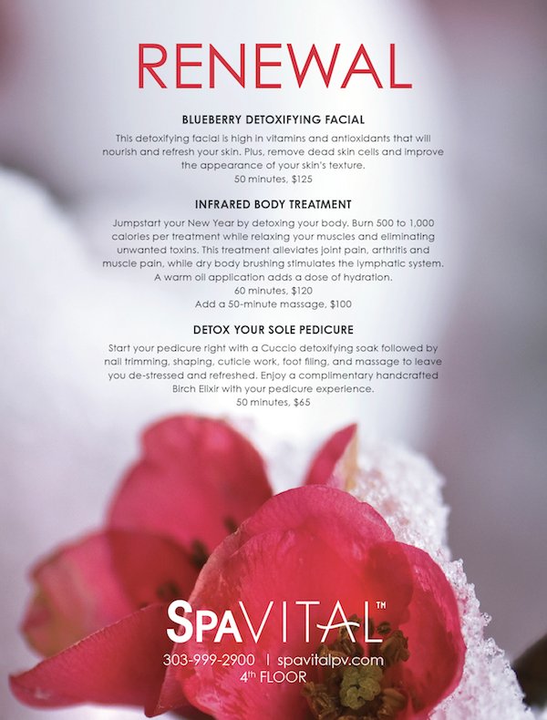#NewYearNewSkin! Renew yourself at SpaVital.