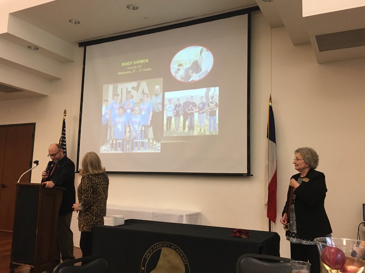 Congrats to all the teachers named by  <a href="/WfordCollege/">Weatherford College</a> as Jack Harvey Fellows! Thanks for your dedication to your students &amp; the profession!