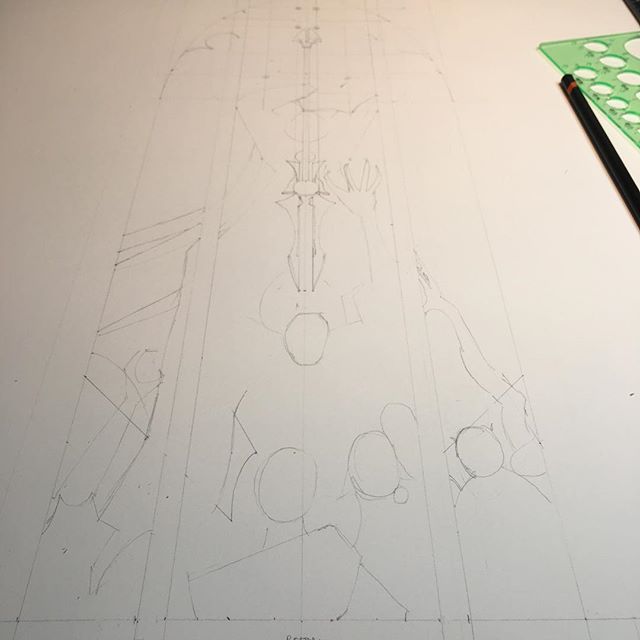 abart01's tweet image. More photos to force myself to keep putting 30-40 minutes a day into this. If this finishes as well as it’s starting, it’s going to be super cool. #drawstuff andybartlett.com/2018/01/more-p…