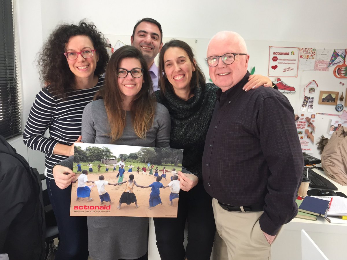 Wow, what a week in Athens working with a dynamic and courageous young team at ActionAid committed to change and creating a better world! Great people. Great team.  Great energy. Driven by values. Determined to make a difference!