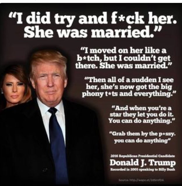 GoodGooblyDem's tweet photo. @SCOTNESS @stutteringjohnm @realDonaldTrump @VP #predatorincheif https://t.co/qn4i9M9Bov