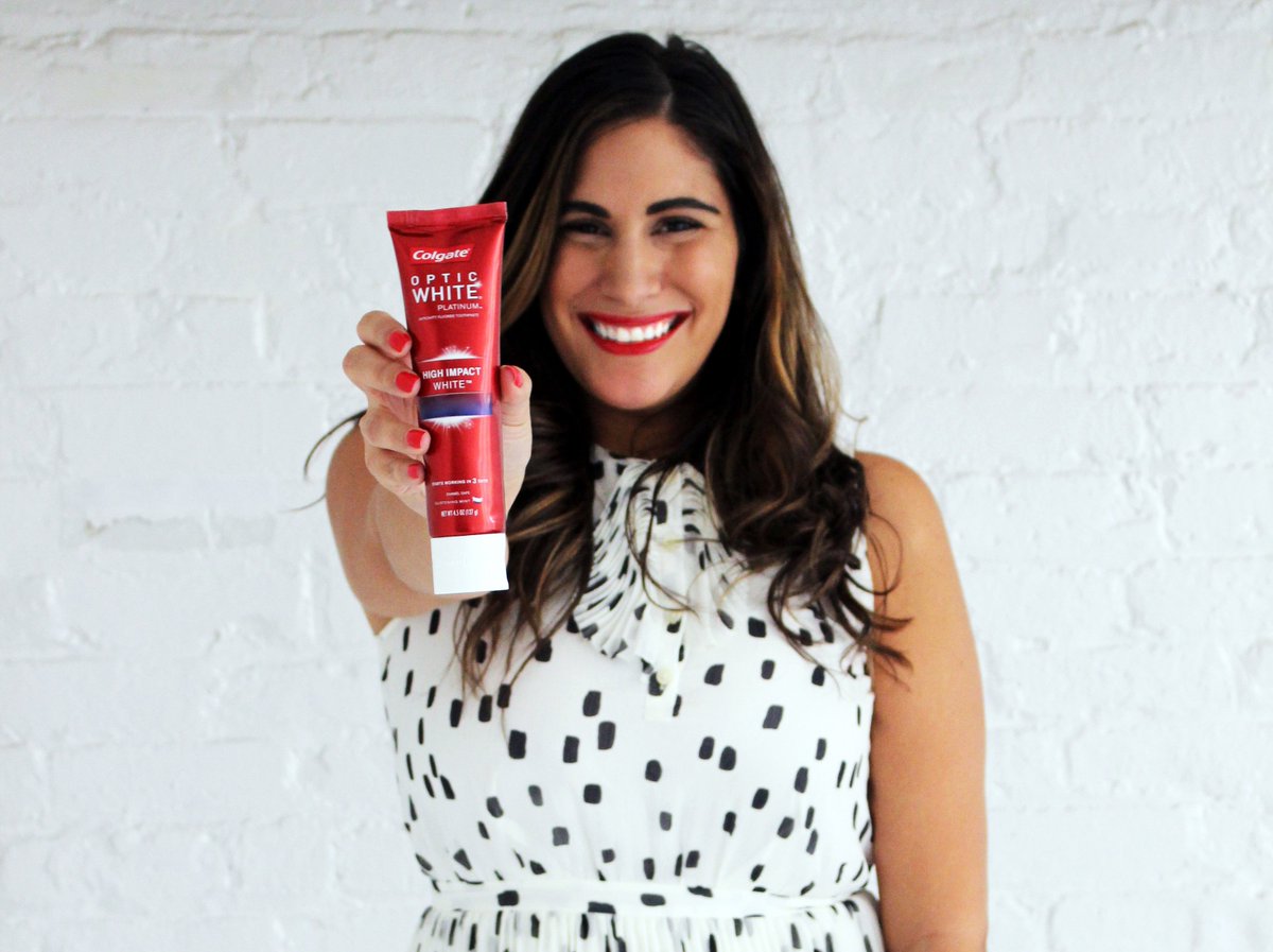 Want a bright, white smile? Use the entire #OpticWhite regimen for the best results.
