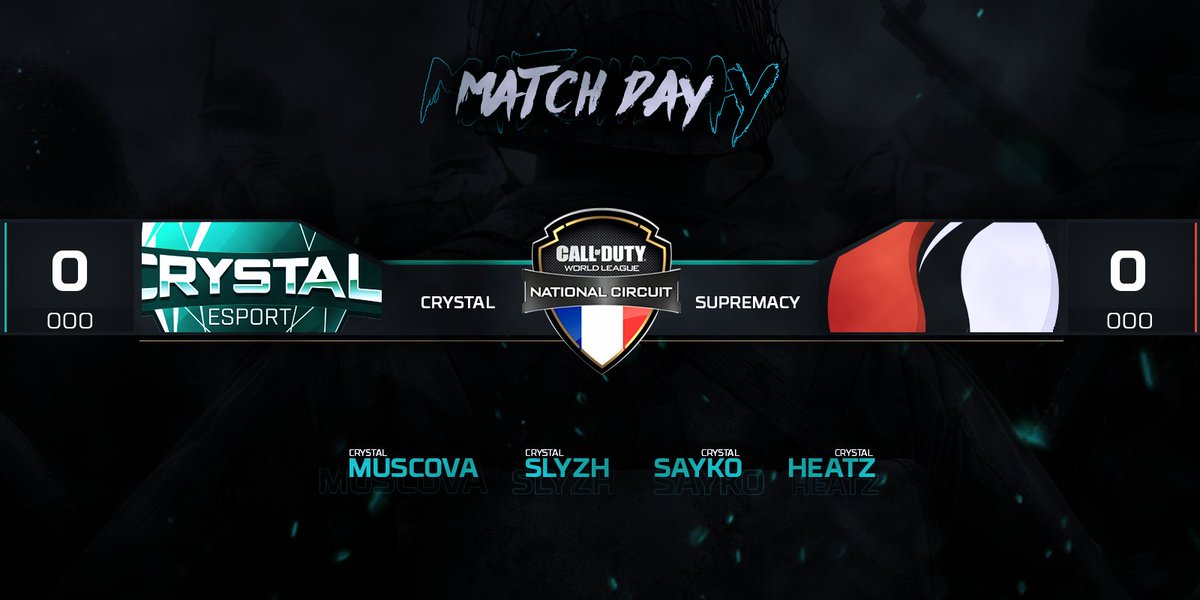 CrystalEsportFR's tweet photo. [#CWLFR] 

Notre premier match contre @Supremacy_FR va commencer dans quelques minutes !! 

Vous pouvez le suivre ici : 

https://t.co/YQ3iDImPlH

#CrystalFight 💪 https://t.co/sGO6JpsZoZ