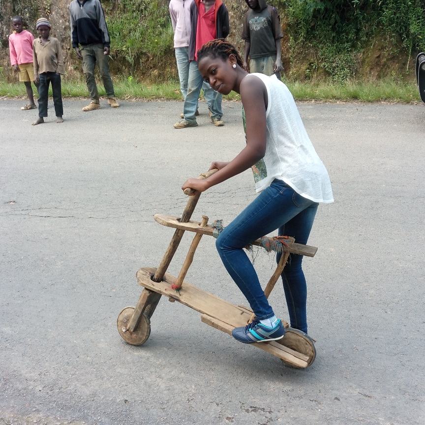 AmiaPamela's tweet photo. Even with the little you have ,
you can still travel and see how creative people can be out of their available means.
Look at us enjoying our rides. @twdtvchannel #TravelWeekend 
#TravelMemories #Travel #VisitEAC https://t.co/9OySiTd2eP