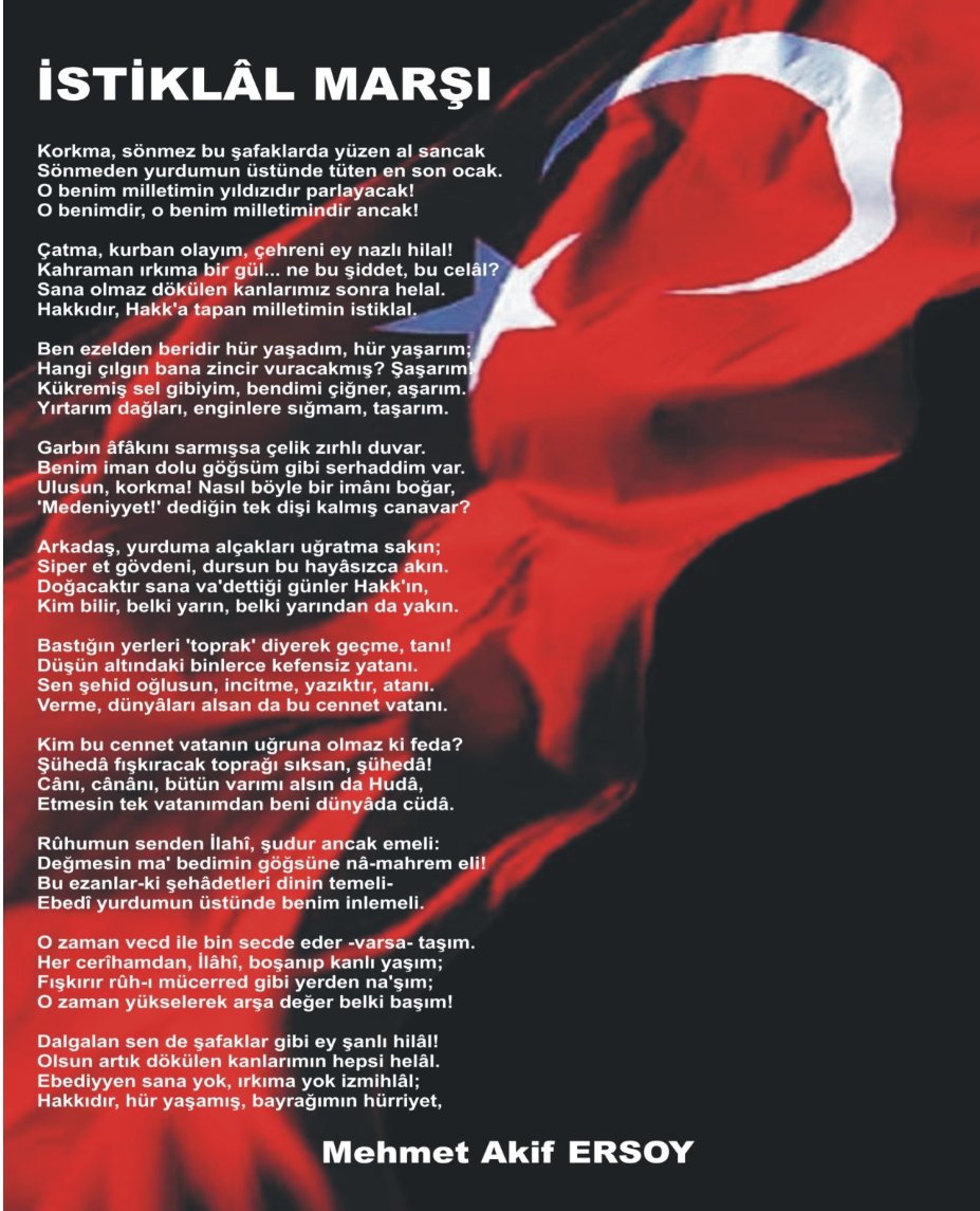 AgunArzu's tweet photo. Allah bu millete bir daha İstiklâl Marşı yazdırmasın. #ÖğrtmninDuasıMehmetçiğe https://t.co/rNvXdxipDa