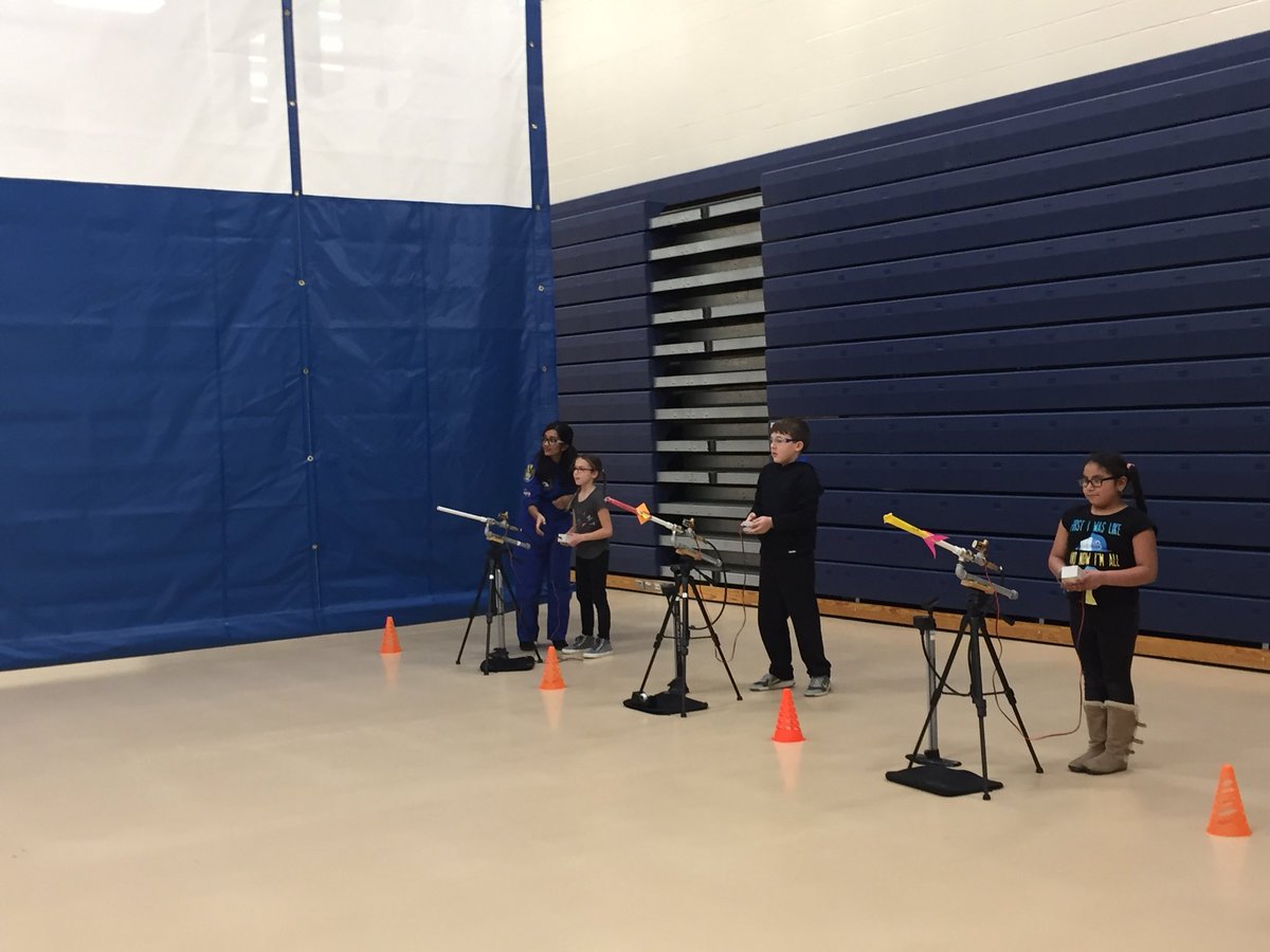 Thanks ISPACE for visiting our Caywood 3rd graders and teaching them about how to launch a rocket!