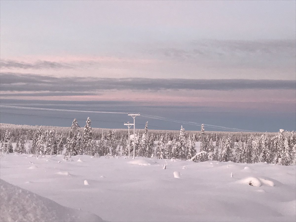 strom_jarmo's tweet photo. Sähkölinja tykkylumessa. #kaunis maisema#caruna#caruna välittää#caruna huolehtii#Kuusamo https://t.co/YDPwIKaOzz