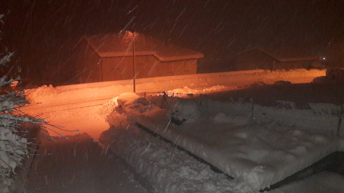 betophe's tweet photo. Et 1h30 pour faire une place dans mon allée pour ma petite femme et un petit passage pour rentrer à la maison. 
Par contre les volets resteront ouverts...
Plus de bras.😧😧😧 https://t.co/NRTm8pqT4Z