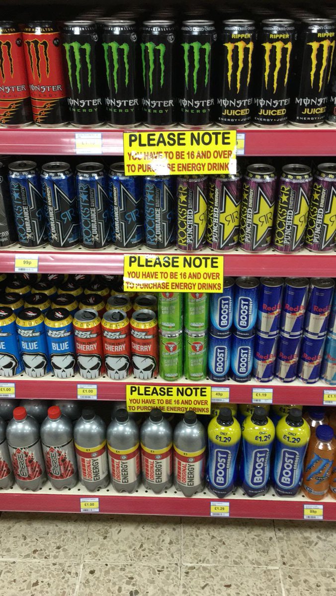 8070group's tweet photo. #energydrinks are starting not be sold in various supermarkets to under 16s and other places in the world have made a total ban #energydrinksbanstmartins 

There are healthy alternatives out there #energywater follow us for more details soon https://t.co/kdoiopgRr9