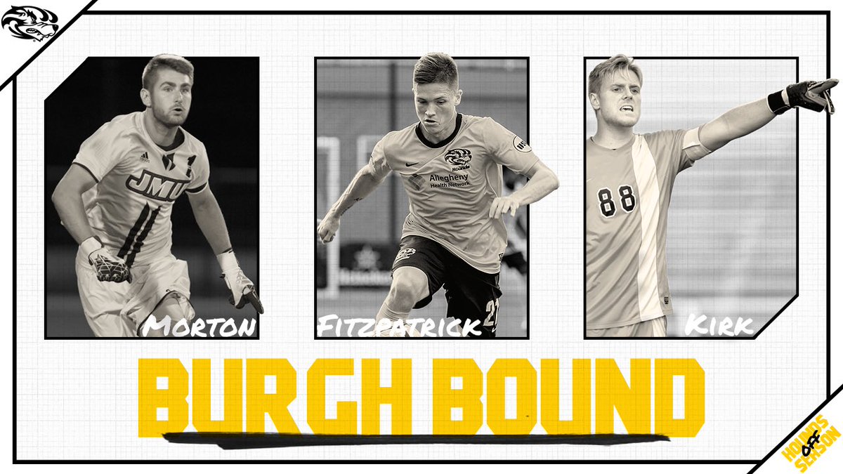 Riverhounds make three additions to the 2018 roster in midfielder Ben Fitzpatrick and goalkeepers Mike Kirk and Kyle Morton -> bit.ly/2FkpotB #UNLEASH