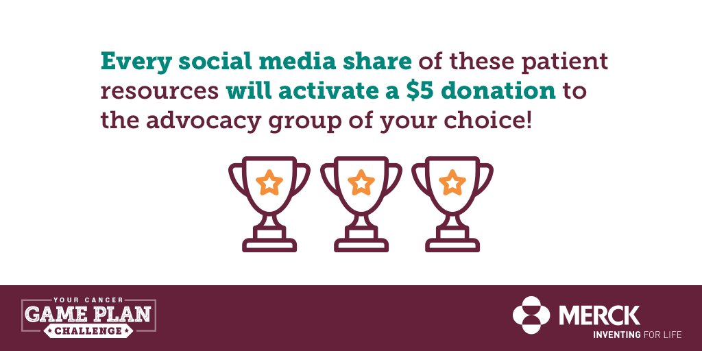 Today is game day - and #WorldCancerDay. Join me in celebrating the MVPs in the patient advocacy community by sharing Your Cancer Game Plan to raise funds to help them improve the lives of cancer patients. bit.ly/2B6yNlW