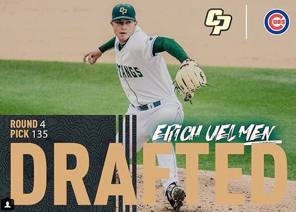 We are adding @ErichUel8 to the line-up for the Cal Poly Cactus Mixer ! Erich was drafted by the <a href="/Cubs/">Chicago Cubs</a> in 2017 and we are looking forward to seeing him on March 24th! See link in bio