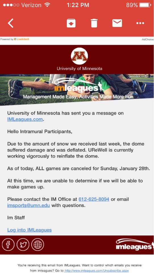 _DrewParsons's tweet photo. Minnesota has a real problem with dome construction. #MetrodomePartII #DomeGate #DeflateGate https://t.co/kmZUnQkYGM