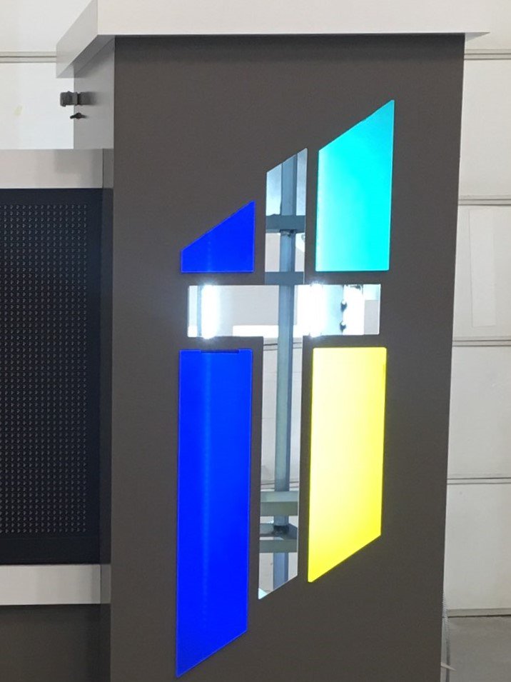 GreenSignCo's tweet image. Here's a sneak peek of the latest creation from the amazing team at Green Sign Company!  #internallyilluminated #electronicmessagecenter #churchsigns