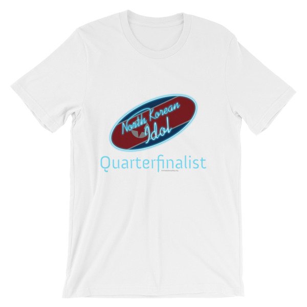 ImmSafety's tweet photo. North Korean Idol Quarterfinalist Short-Sleeve Unisex T-Shirt - https://t.co/U6C6iYV8UM https://t.co/hXEQKw5G9U
