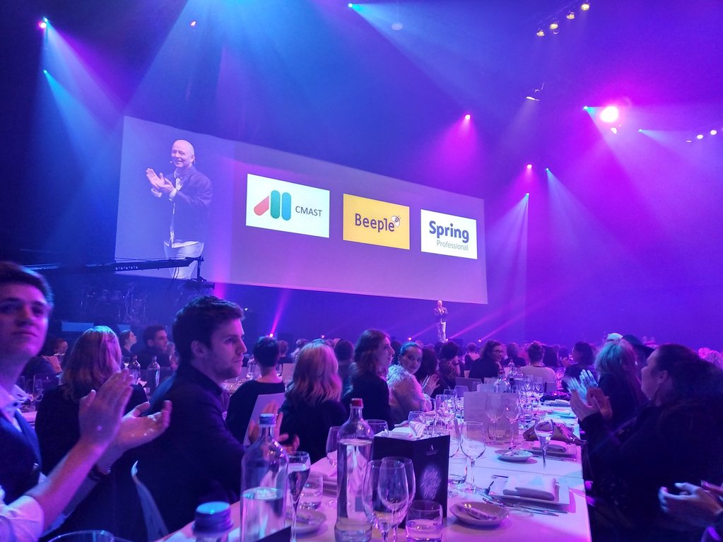 BeepleStaff's tweet photo. Enjoying a great party together with almost 700 colleagues from @Adecco_Belgium @AdeccoGroupBE #kickoff #GPTWBelgium #GPTW #winningtogether @NicoReeskens https://t.co/qCcEMQEd9j