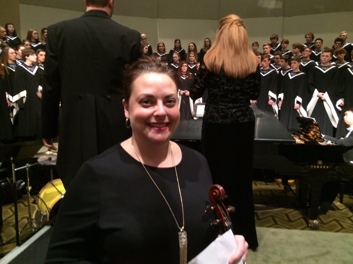 TeachRowland's tweet photo. Congratulations LSWHS!  Outstanding performance. @SLMSOrch this will be you some day. #r7proud #MMEA2018 @SLMSActivities https://t.co/XtA6nsnbcT