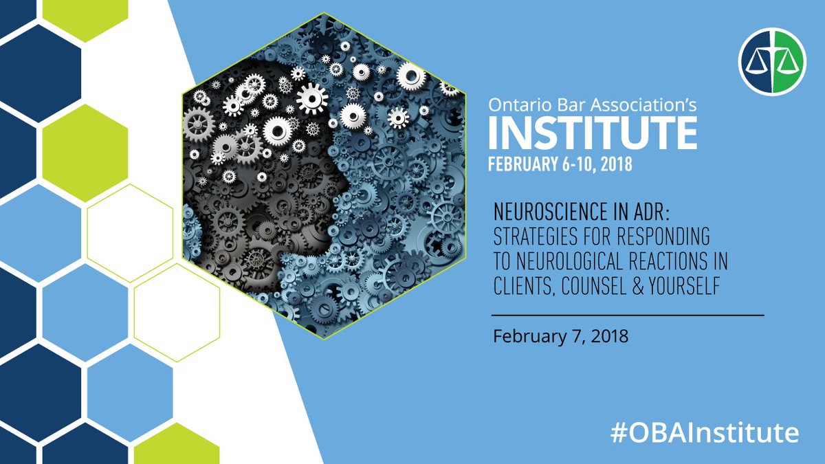 OBAlawyers's tweet photo. Gather the knowledge you need to help you keep ADR processes on track, & enhance the likelihood of resolution: https://t.co/S8nsc8I1p9 #OBAadr #OBAInstitute https://t.co/bwqf864uvo