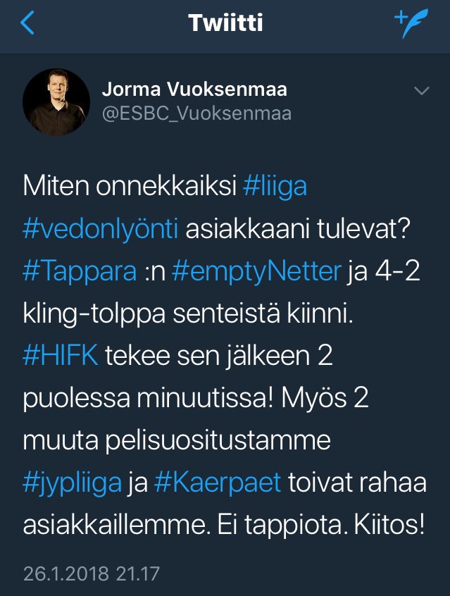 bkonna's tweet image. Tapparan #emptyNetter ja 4-2 kling-tolppa senteistä kiinni.