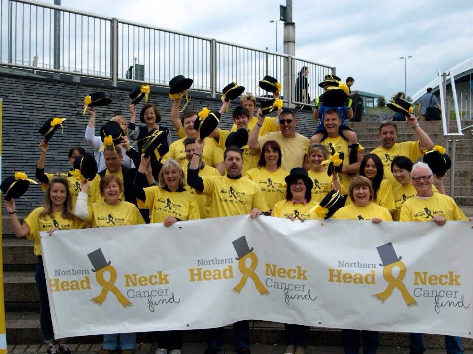 NorthernHANC's tweet photo. @RealHughJackman the Northern Head and Neck cancer charity use a top hat like you ! Give us a top hat salute https://t.co/x5DFmvvRrk