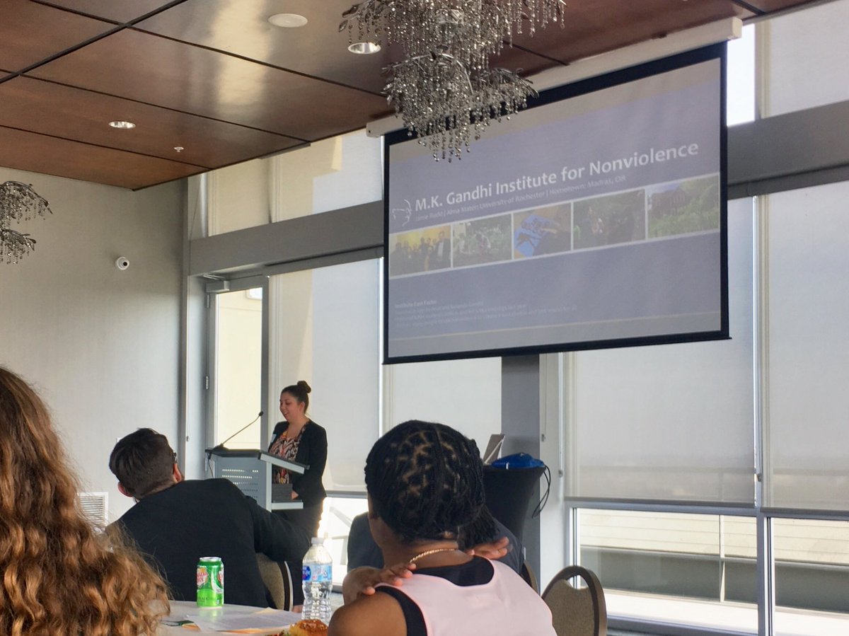 WritersandBooks's tweet photo. Congrats to our former @UofR #UrbanFellow Jamie Rudd on her work with #RochesterYouthYear at @RocNonviolence Gandhi Institute. She’s doing amazing work, as are ALL the other #RYY community leaders! https://t.co/jyqHUSTZ4n