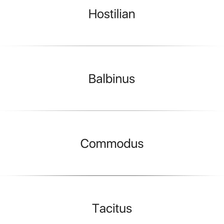 questioncubeapp's tweet photo. Play today’s History #trivia!
How well do you know Roman Emperors?? 🤴🏻✨✨
#RomanEmpire #historyteacher #indiegame #indiedev #gamedev #FridayThoughts #trivianight https://t.co/3zcJukg8Mq