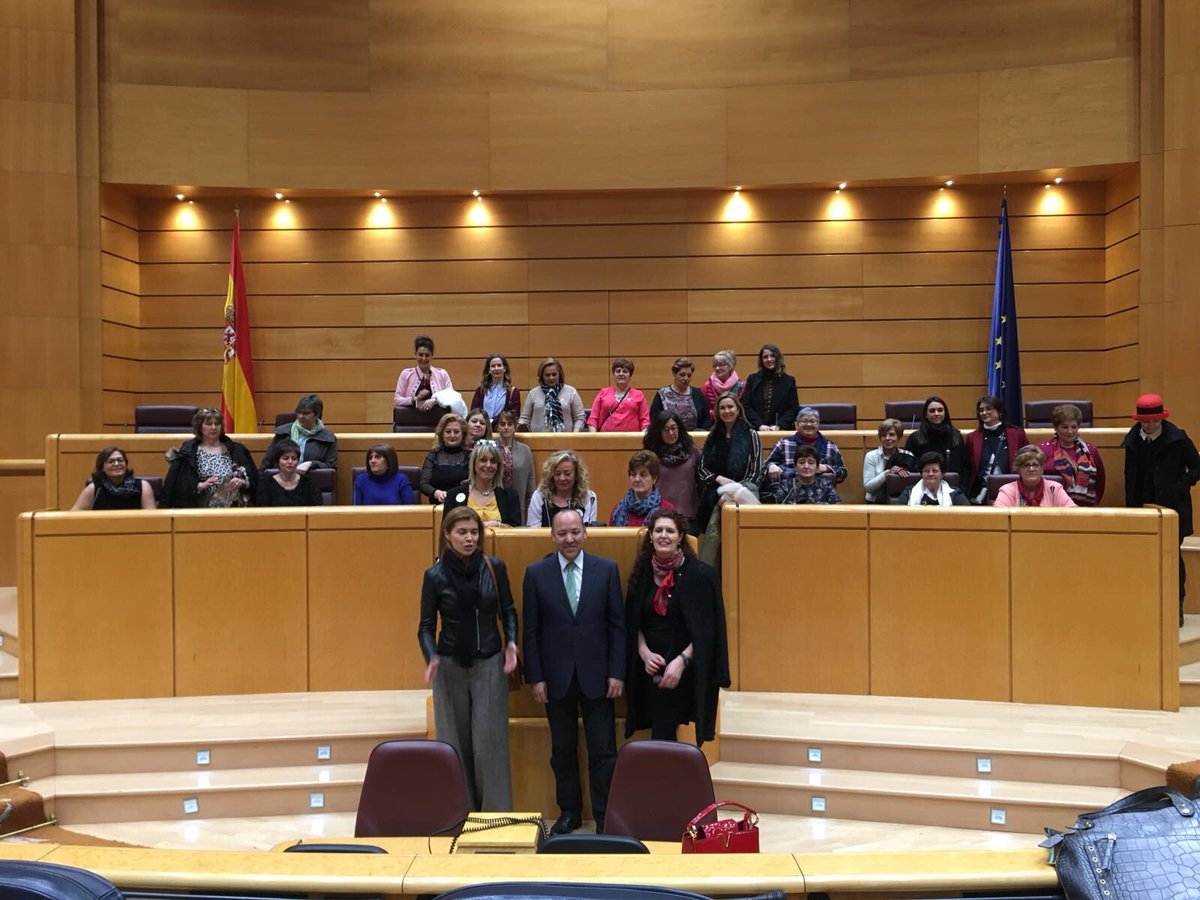 RosaChacon13's tweet photo. @Senadoesp Hoy hemos estado nosotras #Afamer #Azme https://t.co/zT3OYn1KdW