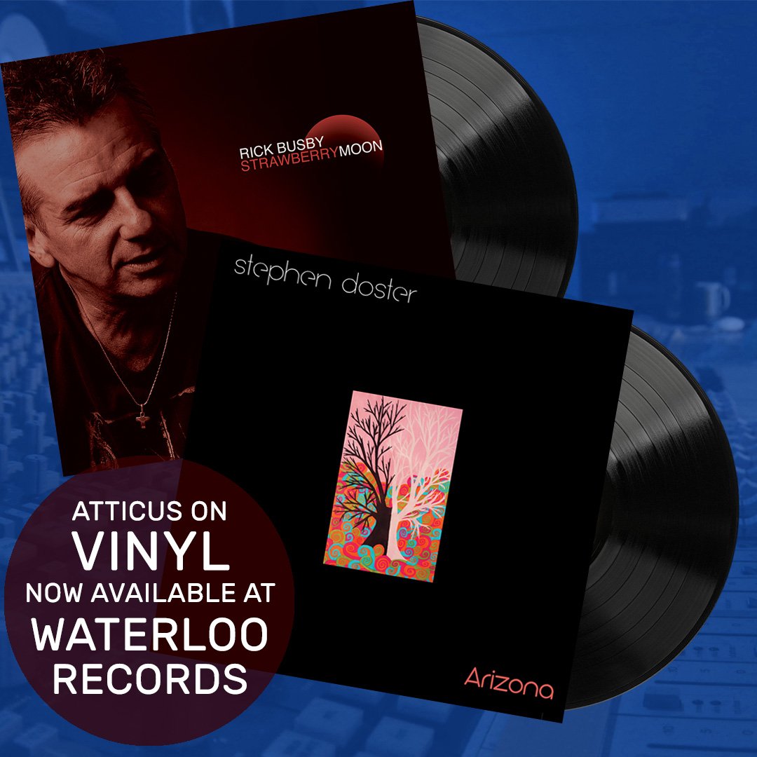 atticusrecords's tweet photo. @stephen_doster Arizona and Rick Busby's (@souldiver1) Strawberry Moon are now available at @WaterlooRecords   on 180-gram vinyl. Austin locals get your copy today! #supportlocalmusic #texasmusic https://t.co/yKquHU0YEj