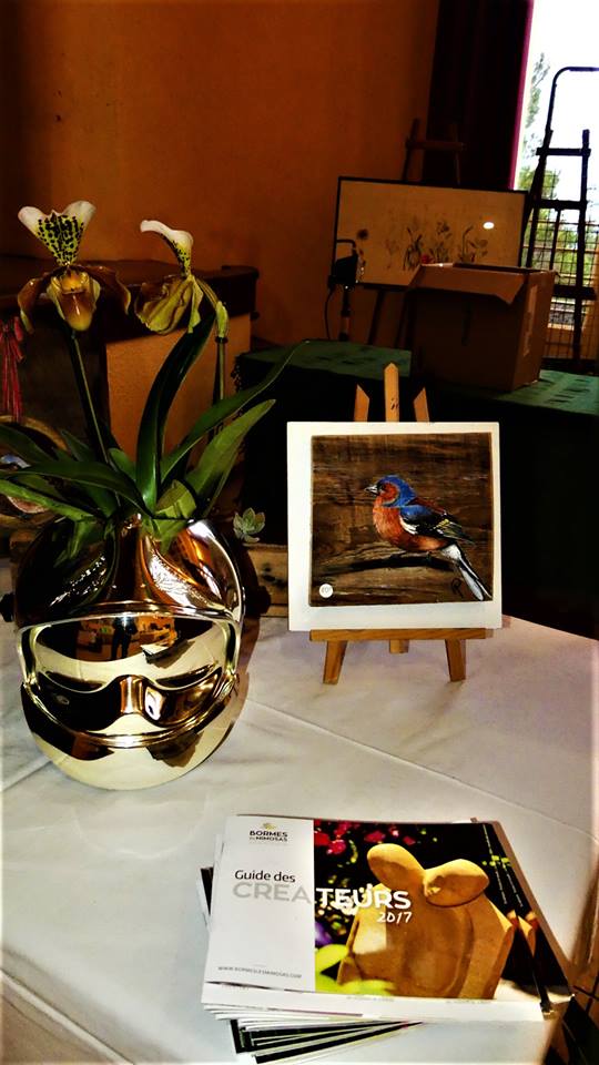 christoballone's tweet photo. #bormeslesmimosas #pompiersvar #Netherlands #france #monaco #sdis #orchidees #plantegrasse #var #botanique #artflorale #LesMimosas #Mimosalia2018 en place ! :) un casque f1 clin d oeil... https://t.co/LjIoY0JRT0
