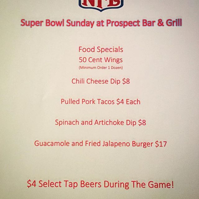 Prospect Bar & Grill tweet media