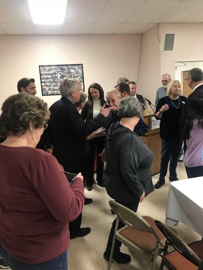 ChrisKennedyChi's tweet photo. Last night we held a great event in Hardin County. Thank you to the people, Chairman Austin and all of the elected officials that came to hear our message about how we can turn our state around and #EndTheRacket. https://t.co/xGpPXdGPQx