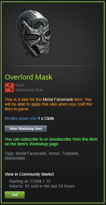 Rustypot's tweet photo. 1 hour Overlord Mask giveaway!🎁

How to WIN:
🙏🏼Follow US
🔁RT
💕Like
🔀Reply the best emoji in your opinion
😁Tag a friend! If your friend enters, you'll double your chances!
🔔Turn on notifications

Jackpot/Coinflip HERE👉🏼https://t.co/HxAoWNkIaP https://t.co/Ilvse5lytl