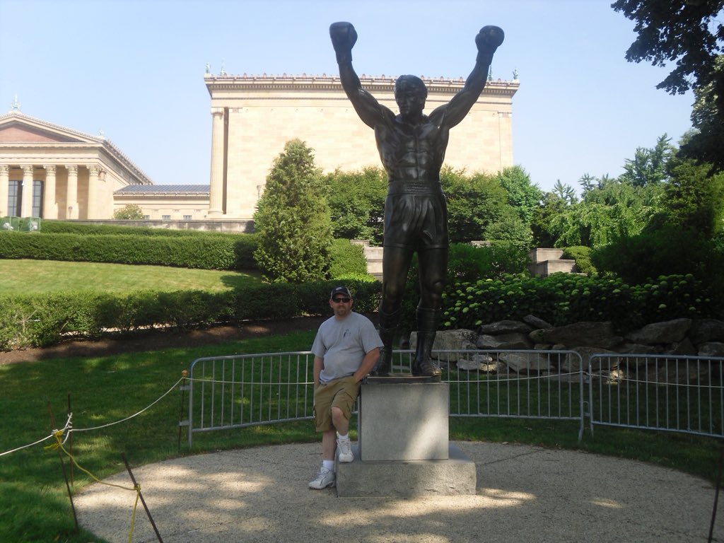 jeeper911's tweet photo. @TheSlyStallone Love rocky and philly is a great city!! BUT I’m from Boston and the PATRIOTS WILL PREVAIL ! And philly fans will CRY ! https://t.co/QNsECOoxak