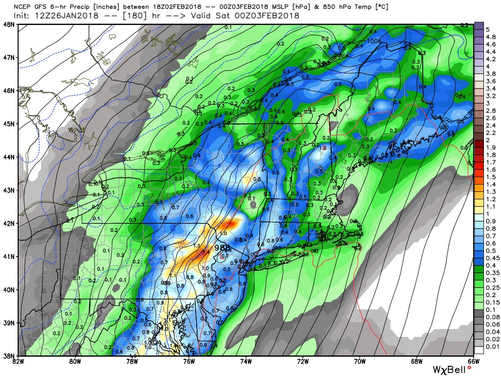 JeremyKappell's tweet image. The battle lines are clearly being drawn here.  The GFS be like, the storm of the century is coming next week!!  The Euro be like, what storm???  This should be interesting.  #WeatherModelWars #FantasyStorm?