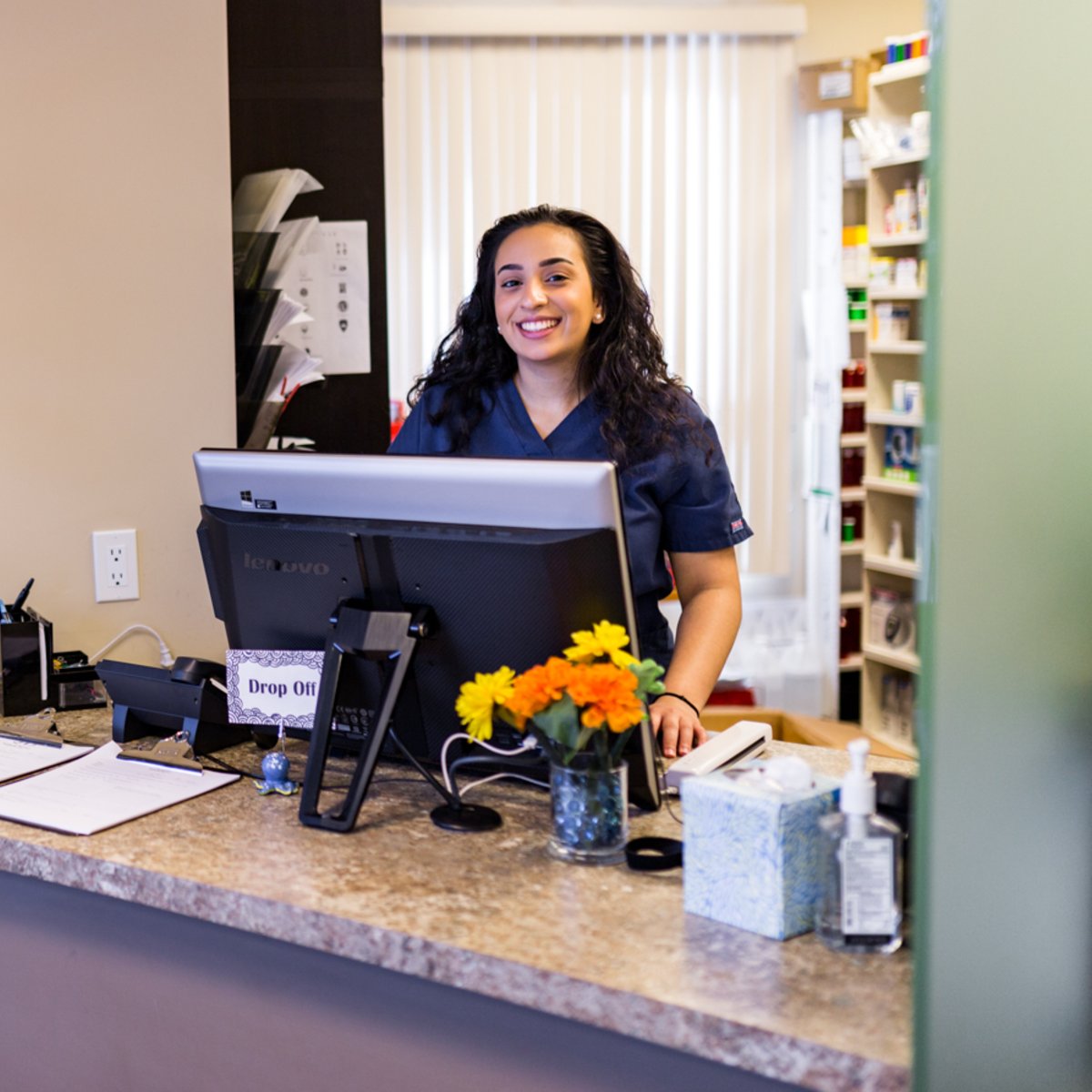 NewSpringRx's tweet image. Behind the counter and behind our patients every step of the way.