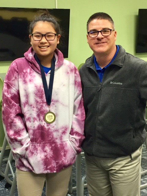 HankinsMiddle's tweet photo. Congratulations to 8th grader, Deanna Lim, who was selected to receive the HMS "It Starts With Me" Award. Deanna is a young lady who leads by example; she has excellent attendance and outstanding grades. https://t.co/NA9i4zVVBq