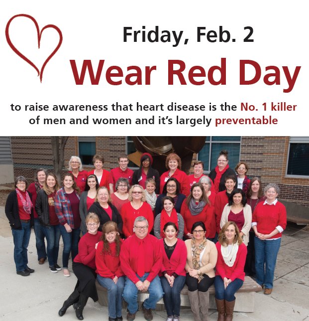 We hope you join us wearing red next Friday! It's important to LOVE your HEART! @bertnashcenter <a href="/kansasvna/">Douglas County VNA</a> <a href="/HCHC_Lawrence/">Heartland</a>  <a href="/American_Heart/">American Heart Association</a> <a href="/KDHE/">KDHE</a> #WearRedDay #HeartHealth #heartmonth