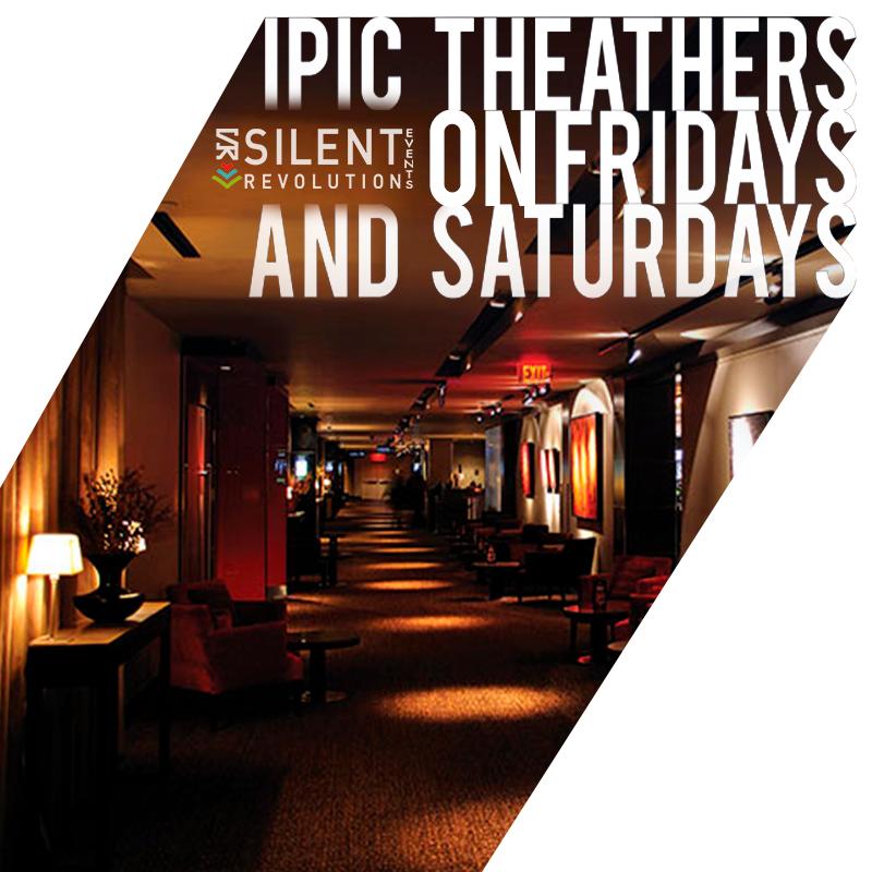 The best way to spend your weekend with a special music dose. See you at Ipic Theaters!