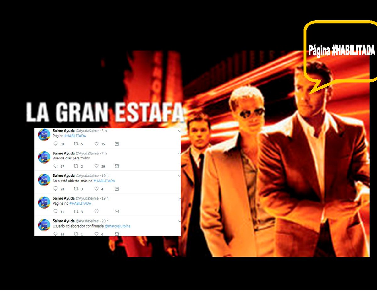 GarajeLibre's tweet photo. Espera mi próximo video. #LaGranEstafa por mi cuenta de #Youtube.
Mostrando fantasmas del 2015, usuarios que expresan la maravilla de https://t.co/d8XIwFAv4n y su gran eficiencia. Comenta con el #SAIME y #GL30 TU EXPERIENCIA
#Solicituddepasaporte #CitadePasaporte https://t.co/jIWdVZZc6N