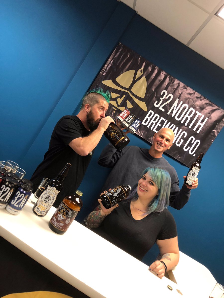 Did you miss Beer for Breakfast with <a href="/32northbrew/">32 North Brewing Co.</a>?! No worries, you can watch ABV and hear Beer for Breakfast here! 91x.com/beer-for-break… #91X #SDbeer