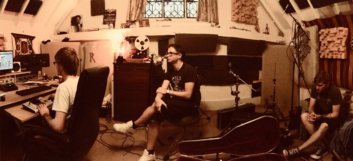 Tbt working on fresh audio goodness at the Dub Caven. Get well soon Mikey!! #freshnewmusic #indiebands #creatives #musicians #SoundOf2018