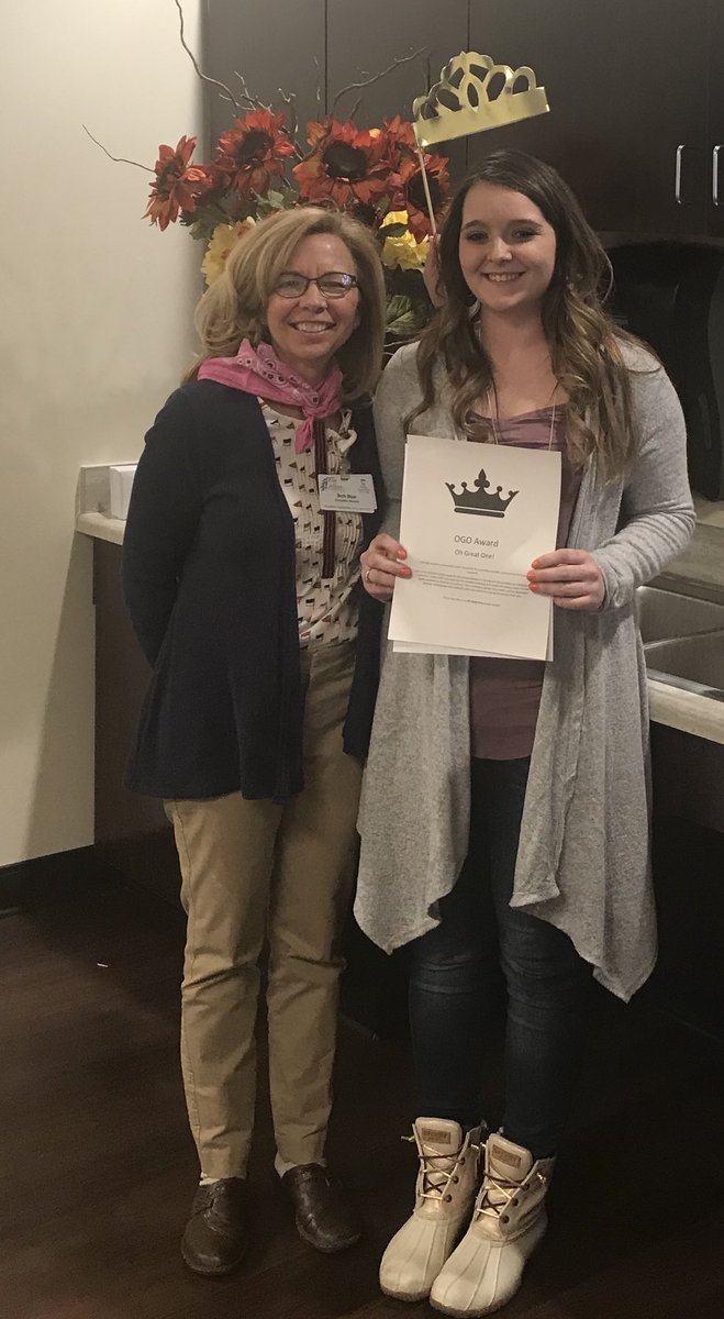 WillowsatFF's tweet photo. Congratulations to Katie for being Fritz Farms, January OGO winner!! Thank you Katie for all you do!! #OhGreatOne #Trilogy https://t.co/09KxVijtJW